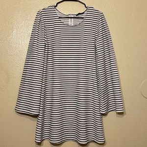 Black and white dress